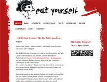 Tablet Screenshot of eat-yourself.de